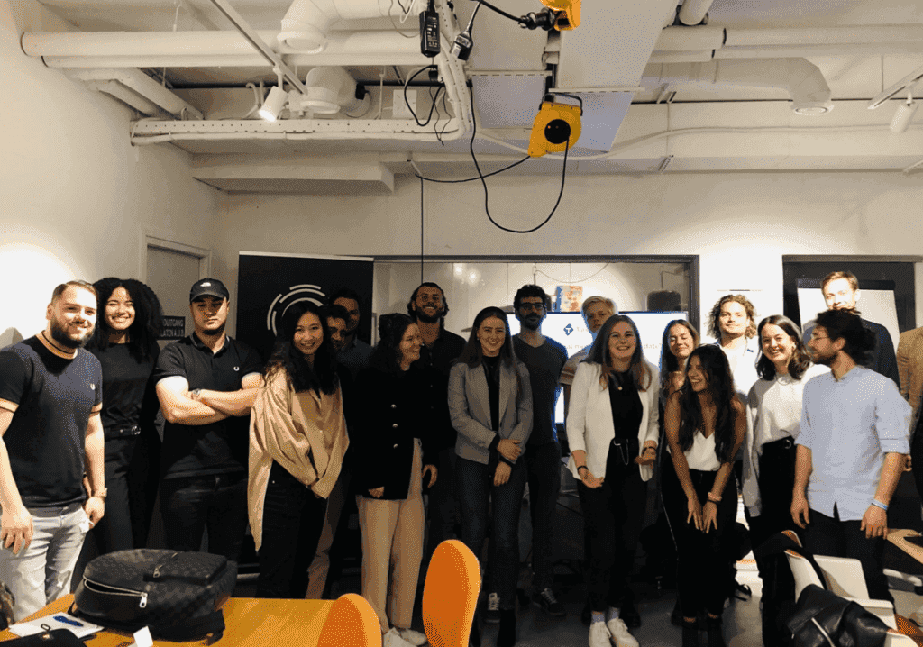 team members at coworking space learn how to build your network in the netherlands